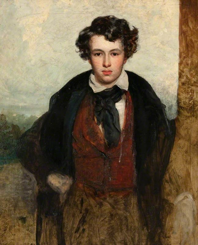 Ritratto del fratello dell'artista - Museo Paisley, Renfrewshire